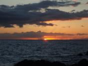 Maui Sunset - Lanai in background